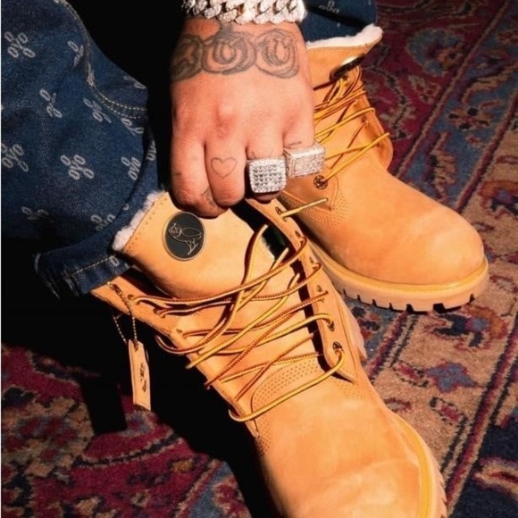 Timberland x OVO 6” Boots Wheat Nubuck Size 13 NIB - Picture 14 of 14